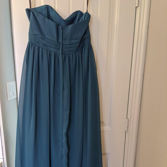 Teal Special Occasion Dress - Picture 3 of 5